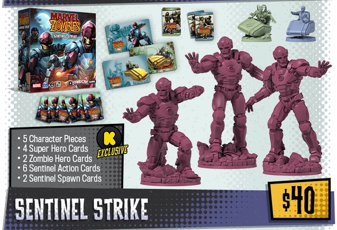 Marvel Zombies - A Zombicide Game - Sentinel Strike Expansion